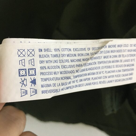 Forever 21 Womens L Military Shirt Button Up Embroidered Patch Cotton Green - Picture 6 of 12